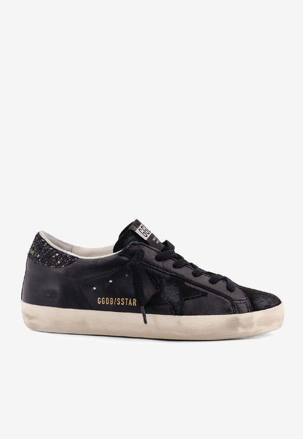 Golden Goose DB Super-Star Vintage Leather Low-Top Sneakers Black GWF00101F00346390100_Black_33032954