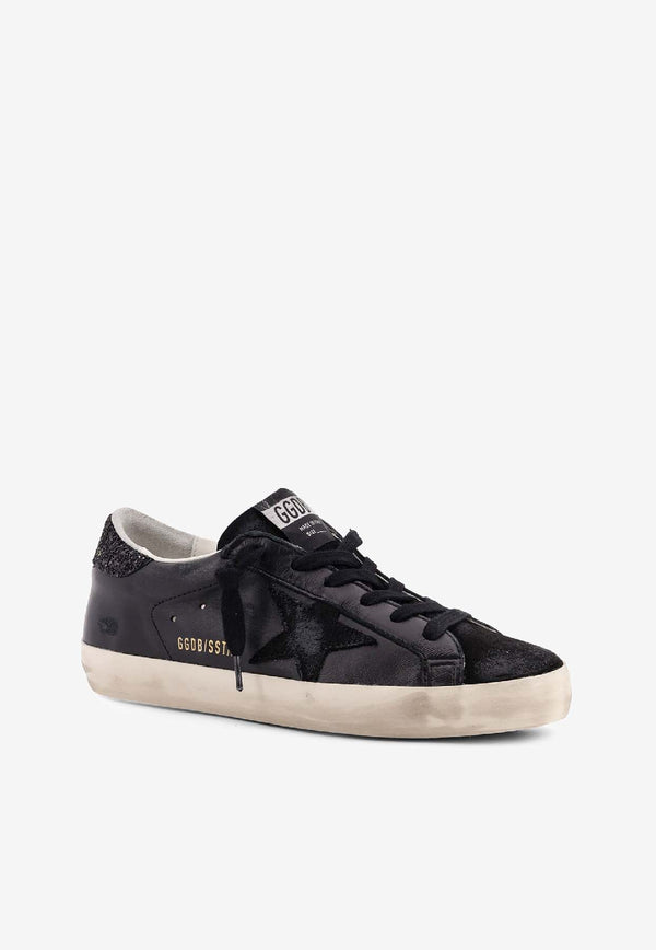 Golden Goose DB Super-Star Vintage Leather Low-Top Sneakers Black GWF00101F00346390100_Black_33032954