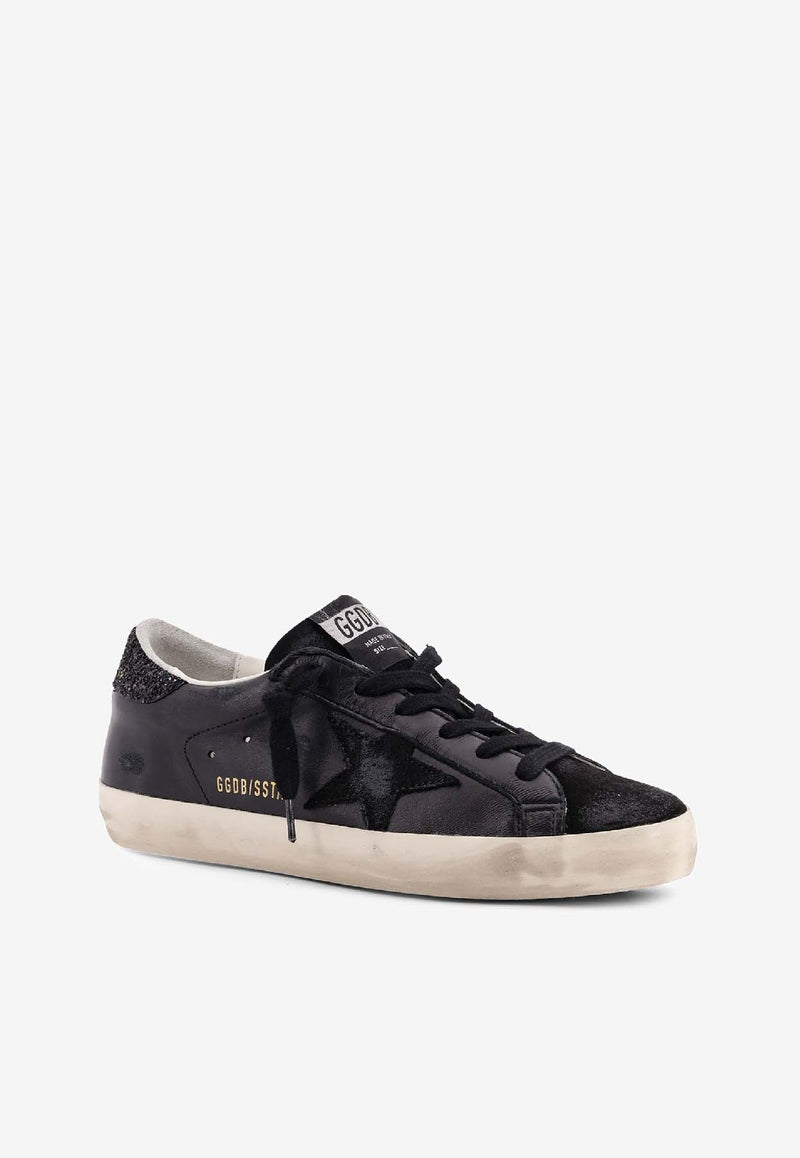 Golden Goose DB Super-Star Vintage Leather Low-Top Sneakers Black GWF00101F00346390100_Black_33032954
