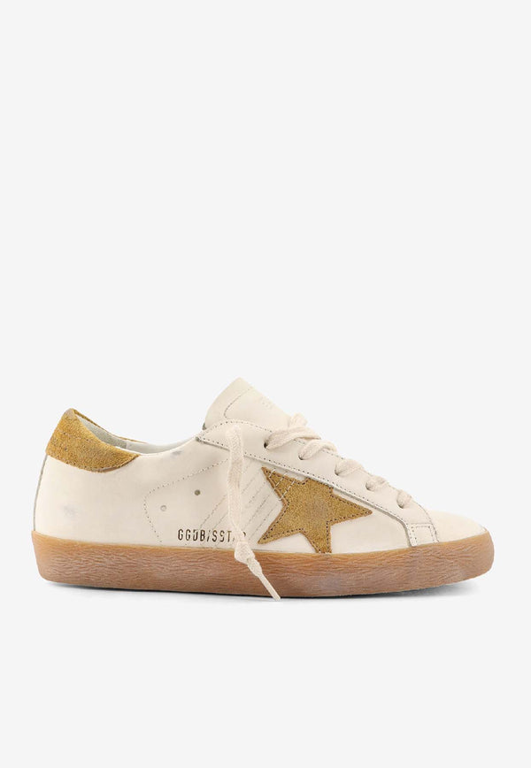 Golden Goose DB Super-Star Leather Sneakers White GWF00101F00752212277_White ocra_33032948