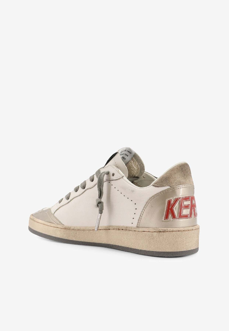 Golden Goose DB Ball Star Low-Top Sneakers White GWF00117F00747112272_Milk taupe_33032929