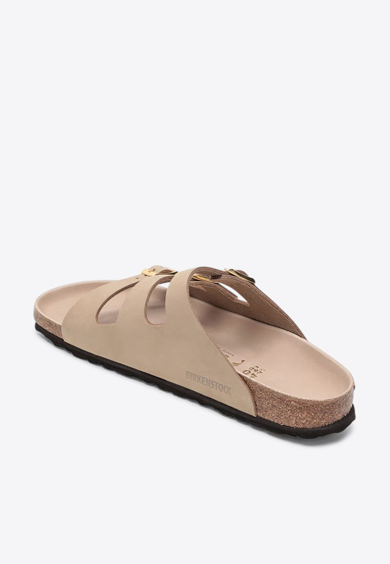 Birkenstock Florida Leather Slippers Sand 1029480SUE/Q_BIRKE-SA