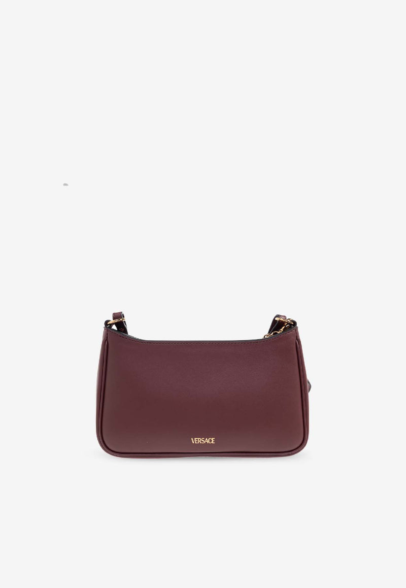 Versace Mini La Medusa Crossbody Bag Burgundy 1017739 1A15997-1RD8V