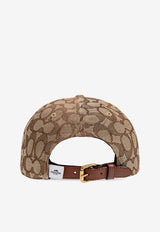 Coach Monogram Jacquard Baseball Cap Beige 29CCN92 0-TN2