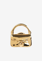Coach Mini Handbag Charm Stud Earrings Gold 37527579 GLD-710