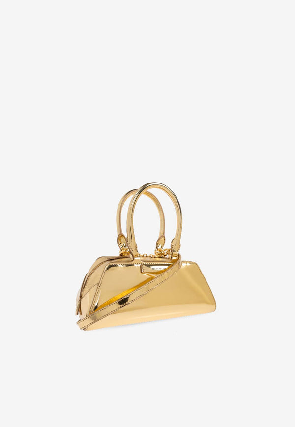 Givenchy Mini Antigona East-West Crossbody Bag Gold BB514 6B2AS-715