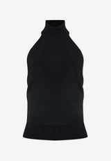 Givenchy High-Collar Top Black BW61H 24ZSL-001