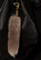 Chloé Treasure Tails Charm in Shearling Brown CH25WCC01 LSC-9DL