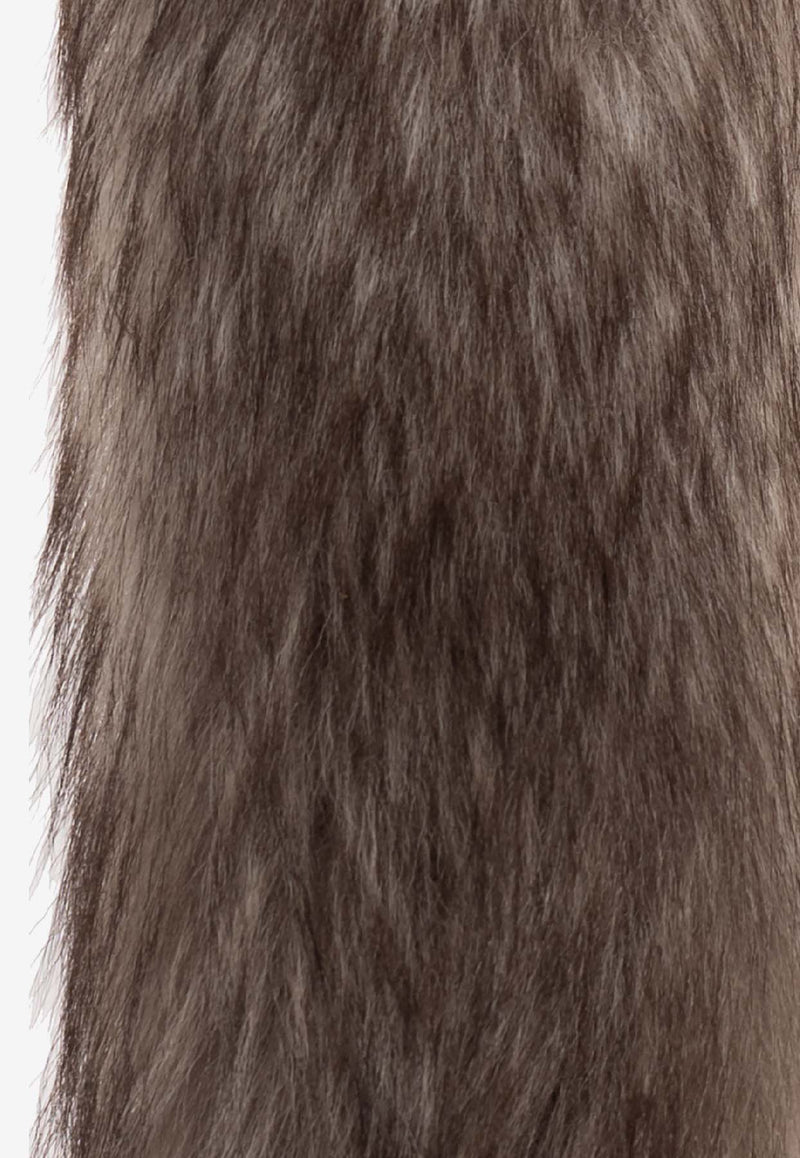 Chloé Treasure Tails Charm in Shearling Brown CH25WCC01 LSC-9DL