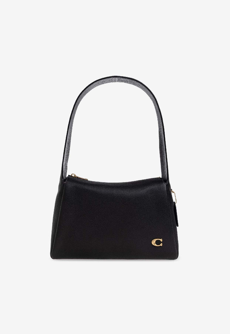 Coach Lola Leather Shoulder Bag Black CCC45 0-B4 BK