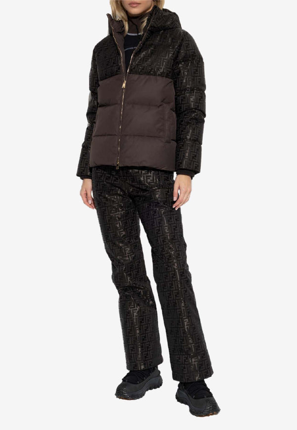 Fendi FF Monogram Ski Pants Brown FAB403 AT91-F1T6H