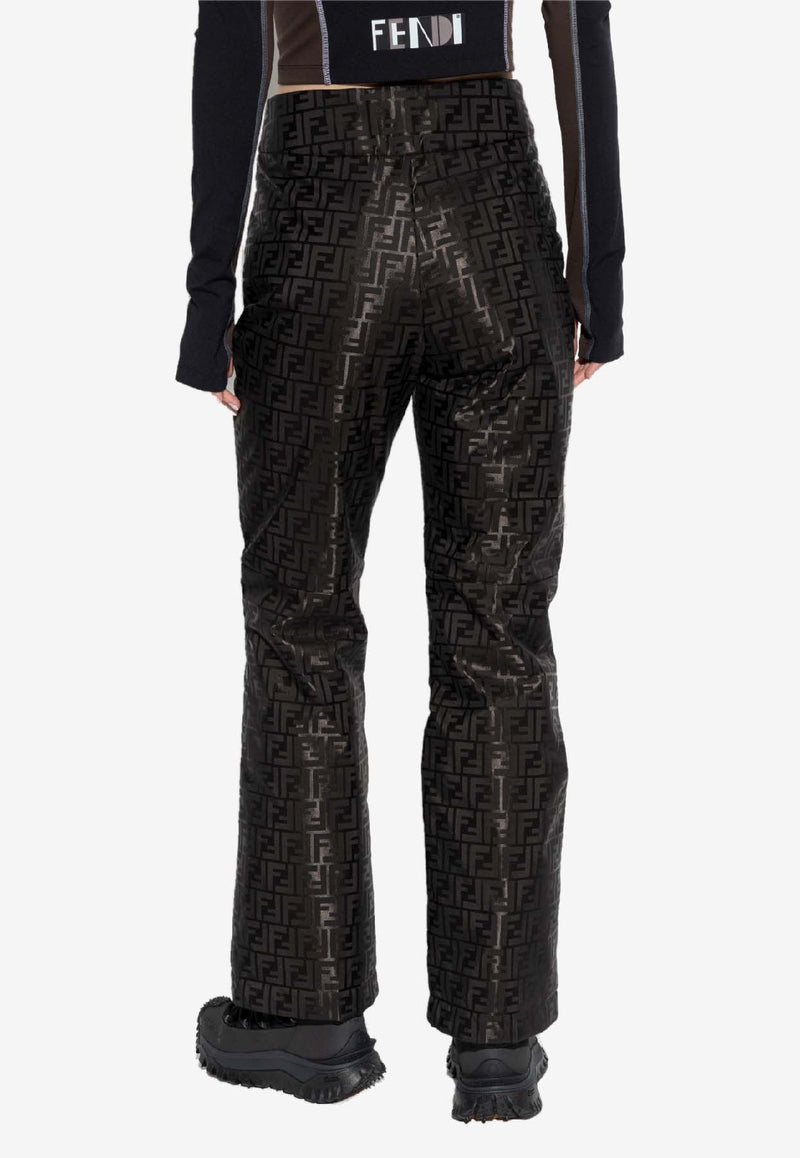 Fendi FF Monogram Ski Pants Brown FAB403 AT91-F1T6H
