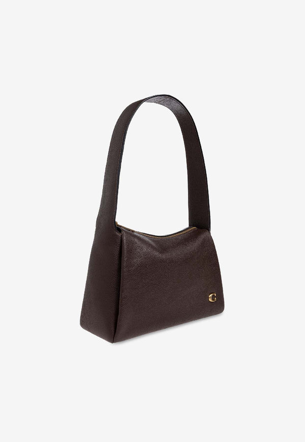 Coach Lola Leather Shoulder Bag Brown CCC45 0-B4MPL