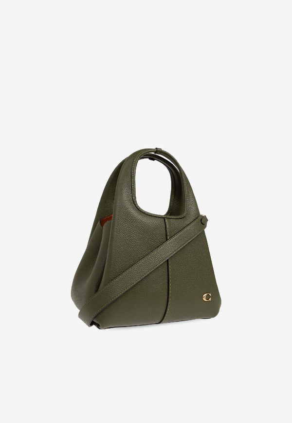 Coach Lana 23 Leather Top Handle Bag Green CM545 0-B4 OL
