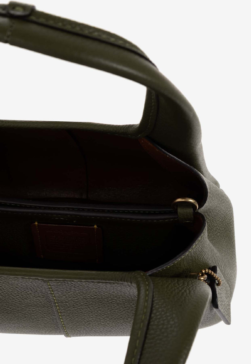 Coach Lana 23 Leather Top Handle Bag Green CM545 0-B4 OL