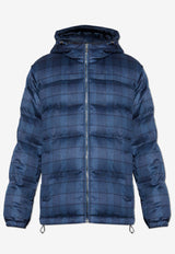 Etro Tartan Check Padded Jacket Blue MRBB0010 99TQB78-S9883