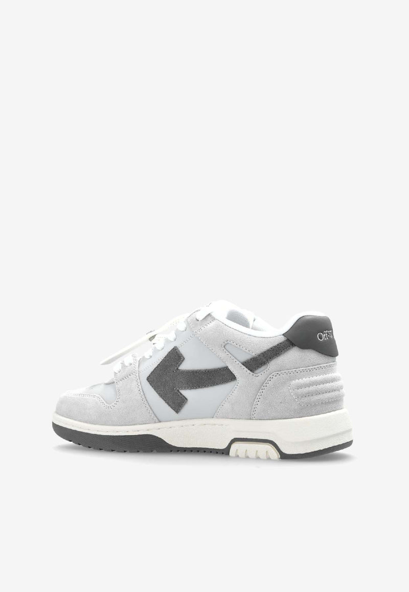Off-White Out of Office Low-Top Sneakers Gray OMIA189F25 LEA005-0607