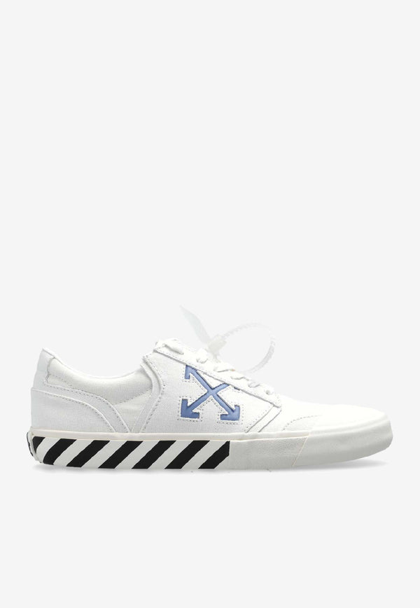 Off-White Vulcanized Low-Top Sneakers with Logo White OMIA2A2F25 FAB001-0140