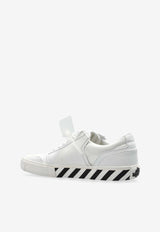 Off-White Vulcanized Low-Top Sneakers with Logo White OMIA2A2F25 FAB001-0140