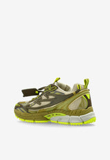 Off-White Be Right Back Running Sneakers Green OMIA295F25 FAB002-5058