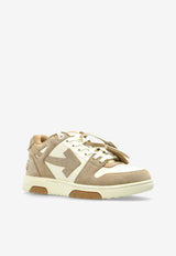 Off-White Out of Office Low-Top Sneakers Beige OMIA189F25 LEA004-6160