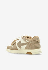 Off-White Out of Office Low-Top Sneakers Beige OMIA189F25 LEA004-6160