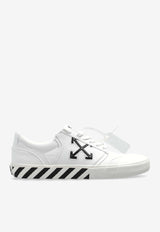 Off-White Vulcanized Low-Top Sneakers with Logo White OMIA2A2F25 FAB001-0110