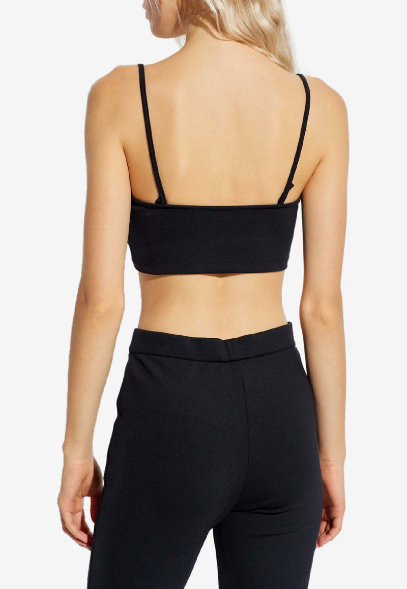 Off-White OFF Stamp Cropped Top Black OWAD26YF25 JER001-1001