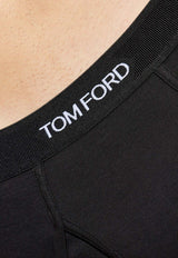 Tom Ford Logo Waistband Briefs - Set of 2 Multicolor T4XC11040 0-010