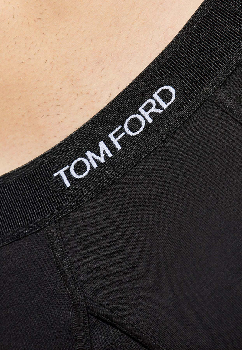 Tom Ford Logo Waistband Briefs - Set of 2 Multicolor T4XC11040 0-010