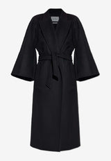 Max Mara Gange Cashmere and Wool Coat Black GANGE 2521016022-005