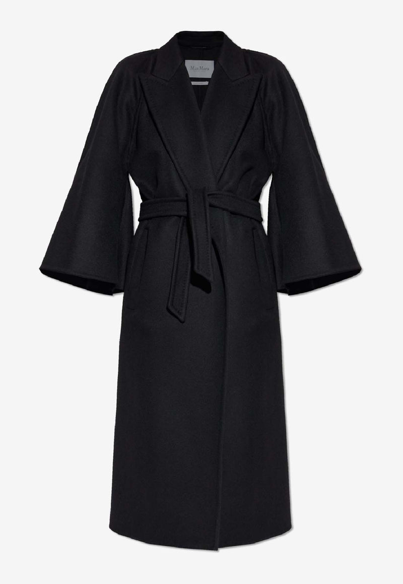 Max Mara Gange Cashmere and Wool Coat Black GANGE 2521016022-005