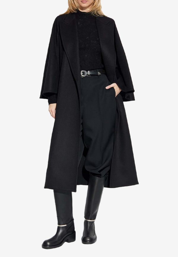 Max Mara Gange Cashmere and Wool Coat Black GANGE 2521016022-005