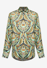 Etro Paisley Print Silk Shirt Multicolor MRIB0001 99SP1I7-X0810
