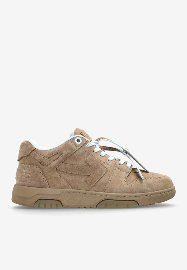 Off-White Out of Office Low-Top Sneakers Beige OMIA189F25 LEA009-6161