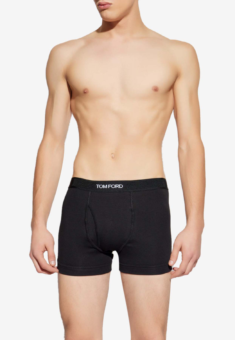 Tom Ford Logo Waistband Boxer Shorts - Set of 2 Multicolor T4XC31040 0-010