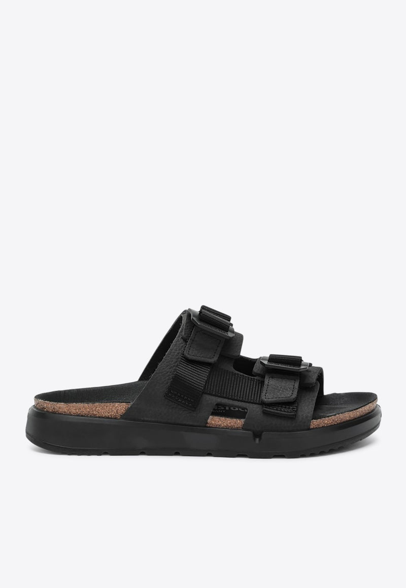 Birkenstock Shinjuku Double-Strap Slides Black 1029640SUE/Q_BIRKE-BLK