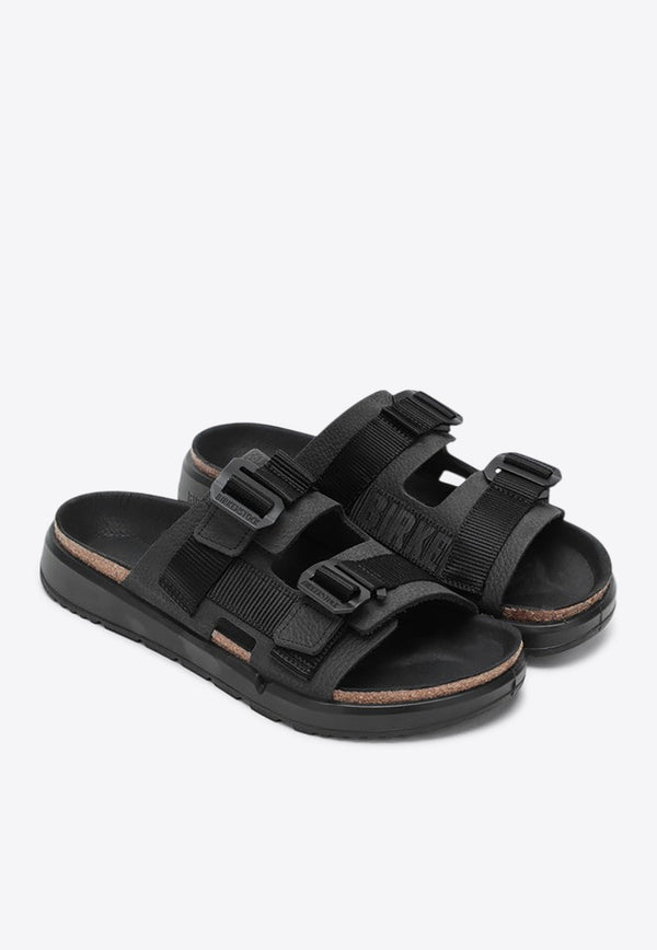 Birkenstock Shinjuku Double-Strap Slides Black 1029640SUE/Q_BIRKE-BLK