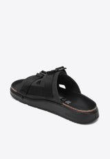 Birkenstock Shinjuku Double-Strap Slides Black 1029640SUE/Q_BIRKE-BLK