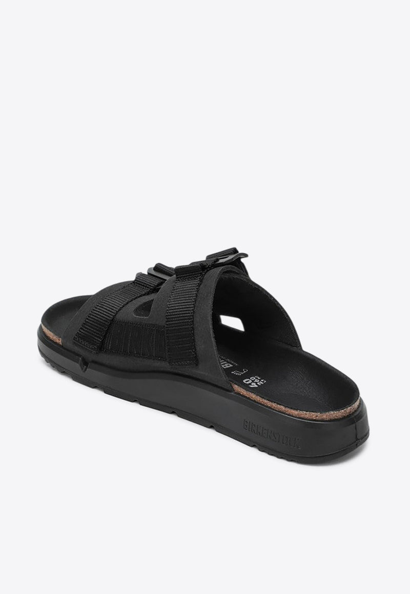 Birkenstock Shinjuku Double-Strap Slides Black 1029640SUE/Q_BIRKE-BLK