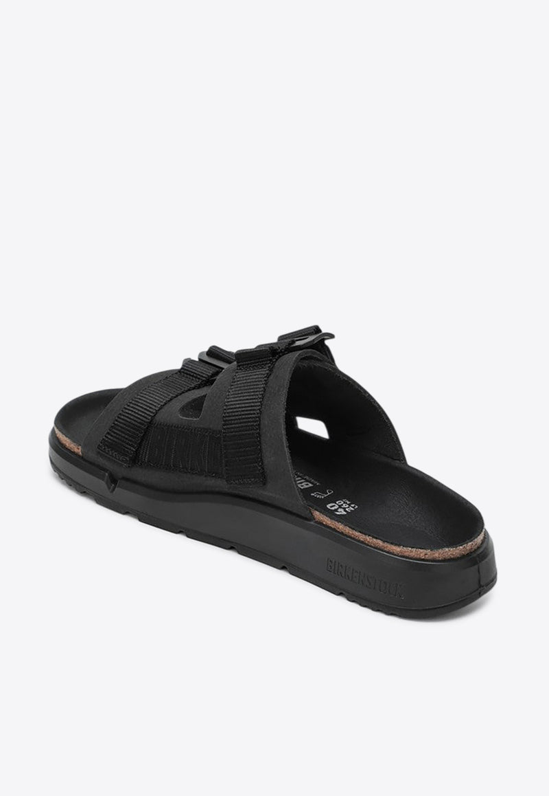 Birkenstock Shinjuku Double-Strap Slides Black 1029640USUE/Q_BIRKE-BLK