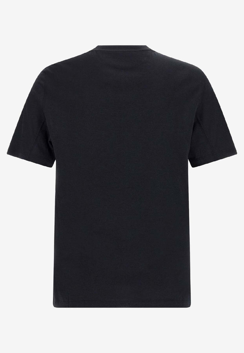 Brunello Cucinelli Basic Crewneck T-shirt Black MH8361308C101_Black_38415178