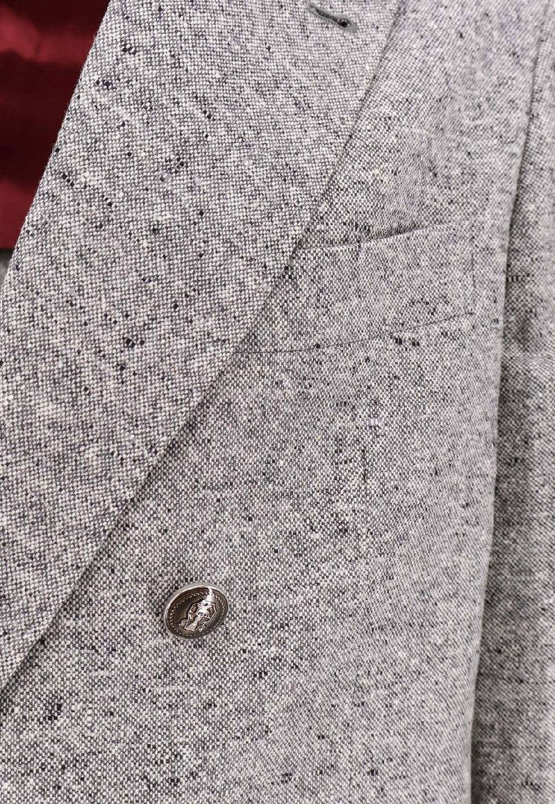 Brunello Cucinelli Double-Breasted Wool Suit Gray MV418LDBH2C251_GRIGIO MEDIO_38415078