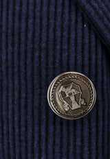 Brunello Cucinelli Double-Breasted Wool-Blend Blazer Blue MV4157BPD2C011_ZAFFIRO_38332525