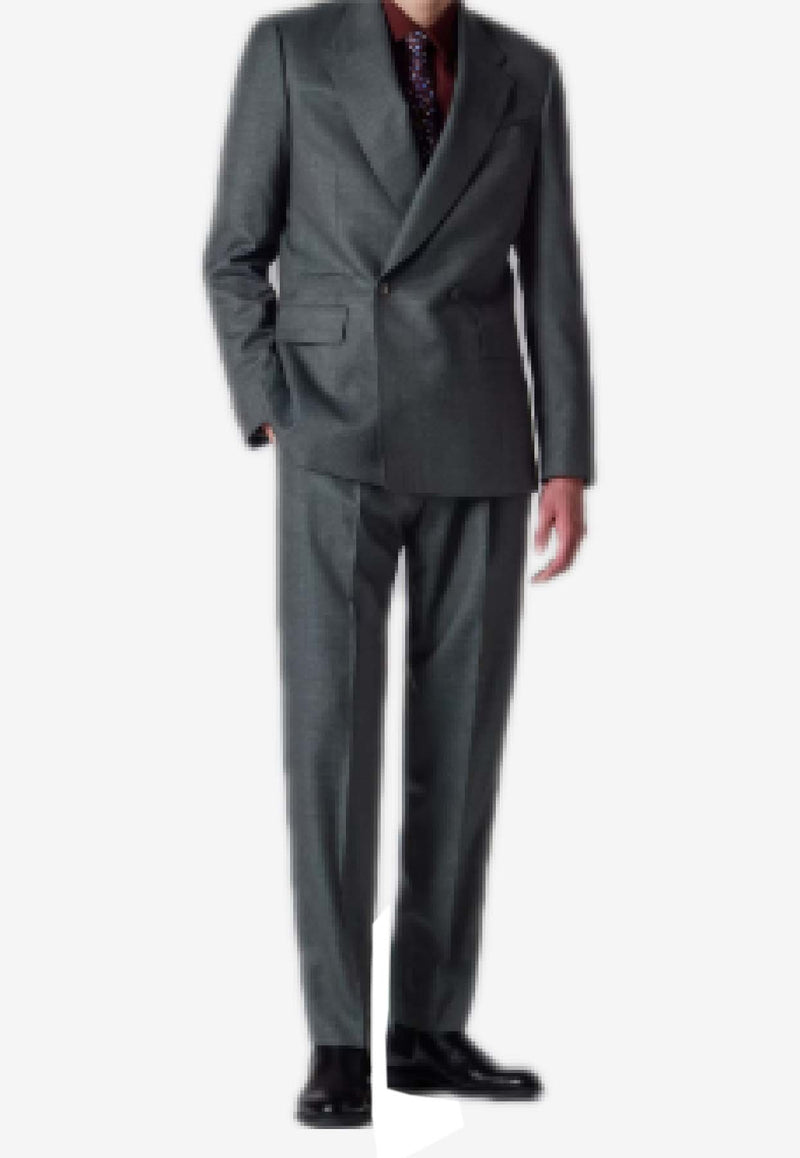 Paul Smith Wool Tailored Pants Green M1R408ZT02790_38