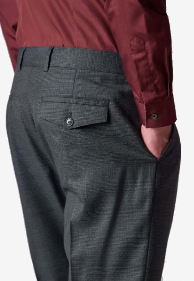 Paul Smith Wool Tailored Pants Green M1R408ZT02790_38