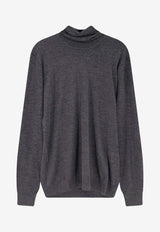 Brunello Cucinelli Cashmere-Blend Turtleneck Sweater Gray M2300103C079C_GRIGIOCHIARO_38415074