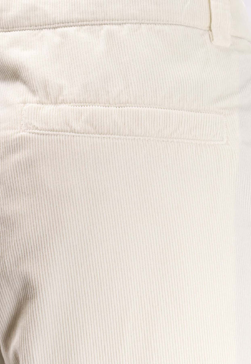 Brunello Cucinelli Straight-Leg Corduroy Pants White M279UH0660C6007_White_38415057