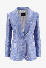Etro Paisley Jacquard Single-Breasted Blazer Blue WRCA000999TJA92S9884_MultiColour_40468311