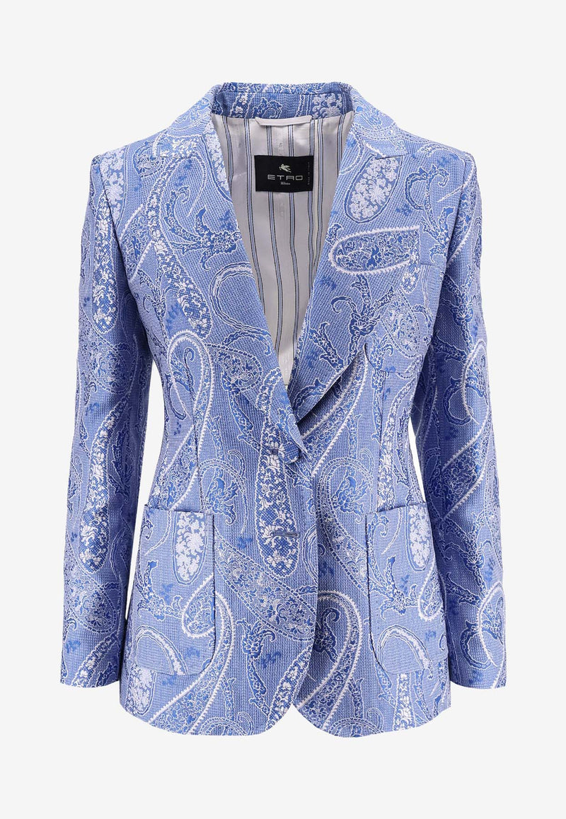 Etro Paisley Jacquard Single-Breasted Blazer Blue WRCA000999TJA92S9884_MultiColour_40468311